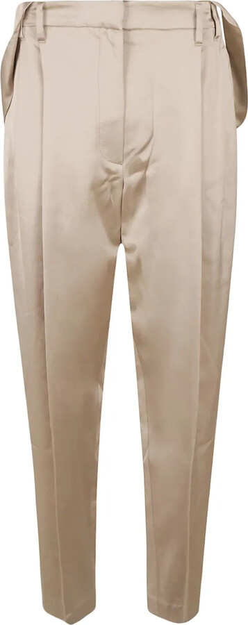 Brunello Cucinelli Satin Trousers