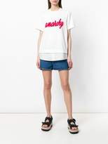 Thumbnail for your product : Moncler slogan short-sleeve T-shirt