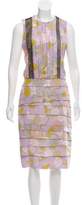 Thumbnail for your product : Bottega Veneta Silk Printed Dress