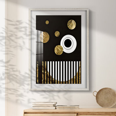 Ivy Bronx Spacey I -Framed Print