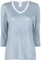 Thumbnail for your product : Le Tricot Perugia V-neck knit top