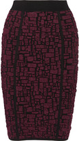 Thumbnail for your product : Nina Ricci Stretch cloqué-knit pencil skirt