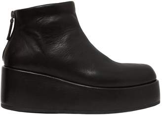 Marsèll 60mm Scatola Leather Ankle Boots
