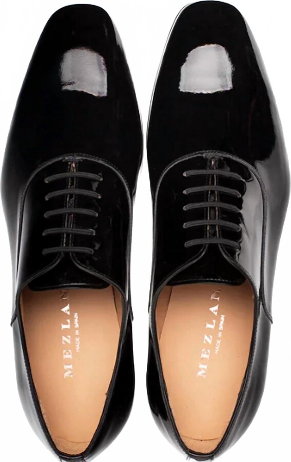 Mezlan Men's Altea Plain Toe Oxford In Black