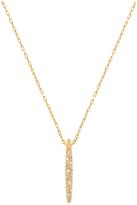 Thumbnail for your product : Rachel Zoe Mini Pave Quill Drop Necklace
