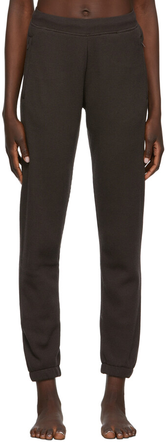 SKIMS Gray Cotton Jersey Foldover Lounge Pants - ShopStyle Lingerie
