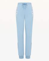Thumbnail for your product : Juicy Couture Floral Embroidered French Terry Zuma Pant