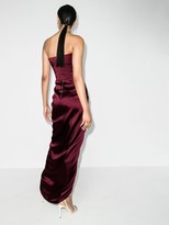 Thumbnail for your product : Rasario Bandeau Draped Maxi Dress