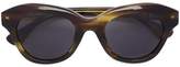 Thumbnail for your product : Linda Farrow Dries Van Noten x round shaped sunglasses