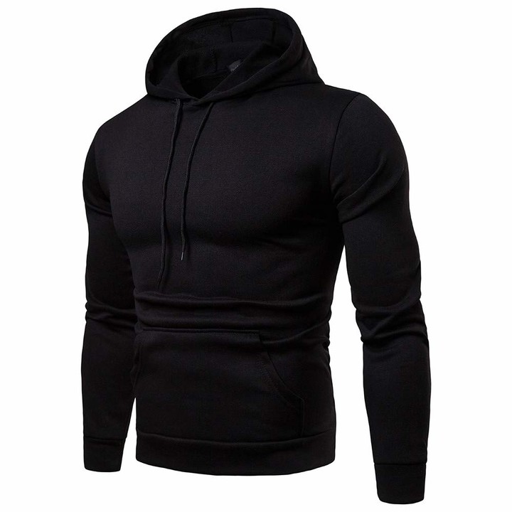 Winter Sports Men's Casual Hoodie Long Sleeve Top Sweatshirt Pullover Jumper UK 