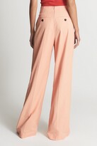 Thumbnail for your product : Reiss Malin Petite Wide Leg Tie Detail Trousers