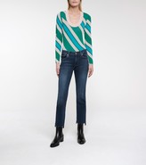 Thumbnail for your product : 7 For All Mankind Slim Illusion mid-rise bootcut jeans