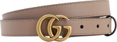 Thumbnail for your product : Gucci 2cm Gg Marmont Leather Belt