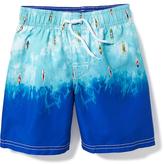 Thumbnail for your product : Old Navy Surfer-Print Swim Trunks for Toddler