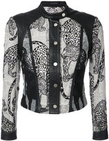 Yigal Azrouel - leopard embroidery 