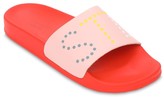 Thumbnail for your product : Stella McCartney Kids Logo Print Rubber Slide Sandals