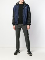 Thumbnail for your product : Givenchy Logo Collar Zipped Jacket