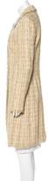 Thumbnail for your product : Lela Rose Frayed Tweed Coat