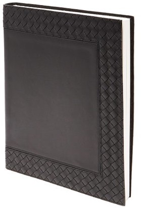 Bottega Veneta Intrecciato Leather Notebook - Black