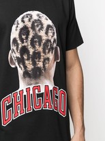 Thumbnail for your product : Ih Nom Uh Nit Chicago-print cotton T-shirt