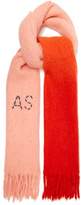 Thumbnail for your product : Acne Studios Kelow Dye Bi Colour Fringed Scarf - Womens - Pink