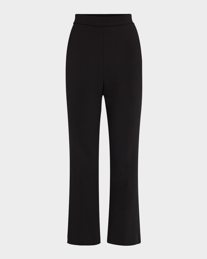 Max Mara Nepeta Flared Crop Wool Pants