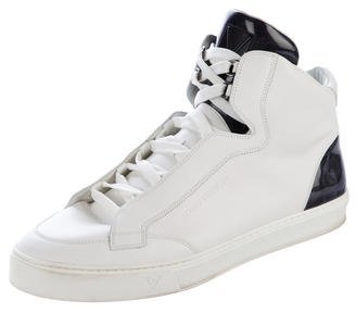 Louis Vuitton Damier High-Top Sneakers