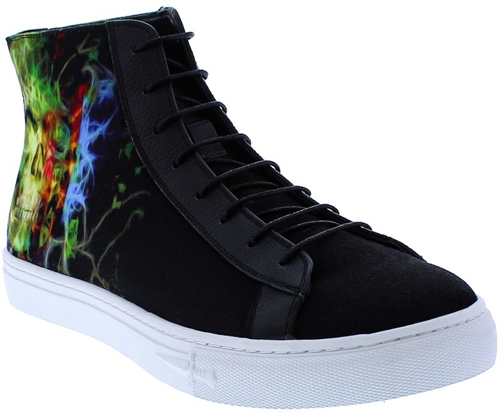 mens blue and white saddle shoes