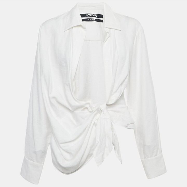 jacquemus tie top