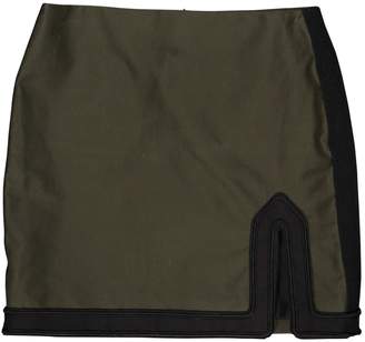 Saint Laurent \N Khaki Cotton Skirts