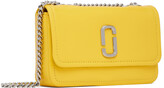 Thumbnail for your product : Marc Jacobs Yellow Mini 'The Glam Shot' Shoulder Bag