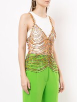 Thumbnail for your product : Area Layered Crystal Vest