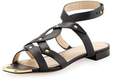 Thumbnail for your product : Pour La Victoire Kassia Golden-Studded Casual Sandals, Black