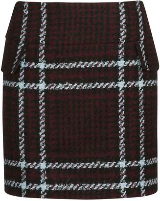 Mulberry Tartan Pattern Skirt