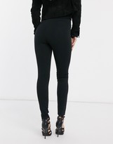 Thumbnail for your product : Esprit faux suede jegging with zip detail