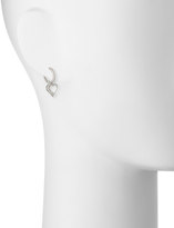 Thumbnail for your product : Neiman Marcus Diamonds 18k White Gold Diamond Heart Drop Earrings, 1.63tcw