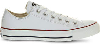 Converse low-top leather trainers