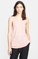 Thumbnail for your product : Alexander Wang T by Linen Jersey Tank