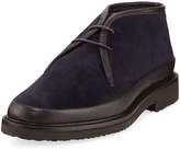 Thumbnail for your product : Ermenegildo Zegna Trivero Suede & Leather Chukka Boot