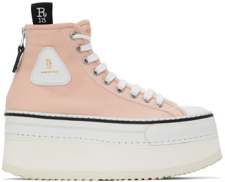 light pink platform shoes