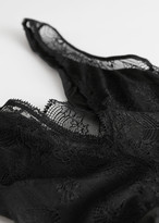 Thumbnail for your product : And other stories Lace Overlay Bodysuit
