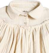 Thumbnail for your product : Nikolia Gathered Doubled Cotton Garza Shirt