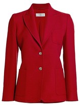 Thumbnail for your product : Max Mara Embroidered Zero Cashmere Blazer
