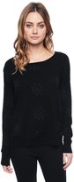 Thumbnail for your product : Juicy Couture Tonal Daisy Intarsia Pullover
