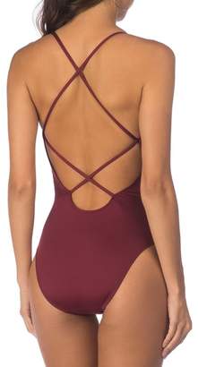 Kenneth Cole New York Kenneth Cole Weave Your Own Way One-Piece Swimsuit