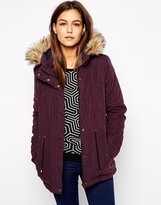 Thumbnail for your product : Only Fur Hood Parka