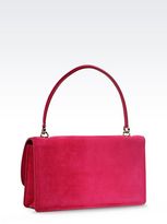 Thumbnail for your product : Giorgio Armani Suede Shoulder Bag
