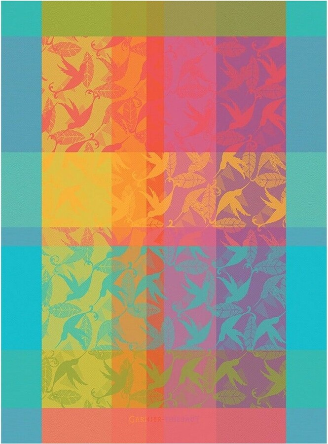 Garnier Thiebaut Mille Colibris Tor Antilles Set Of 2 Kitchen Towels