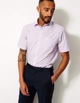 Thumbnail for your product : Marks and Spencer 2 Pack Short Sleeve Regular Fit Shirts