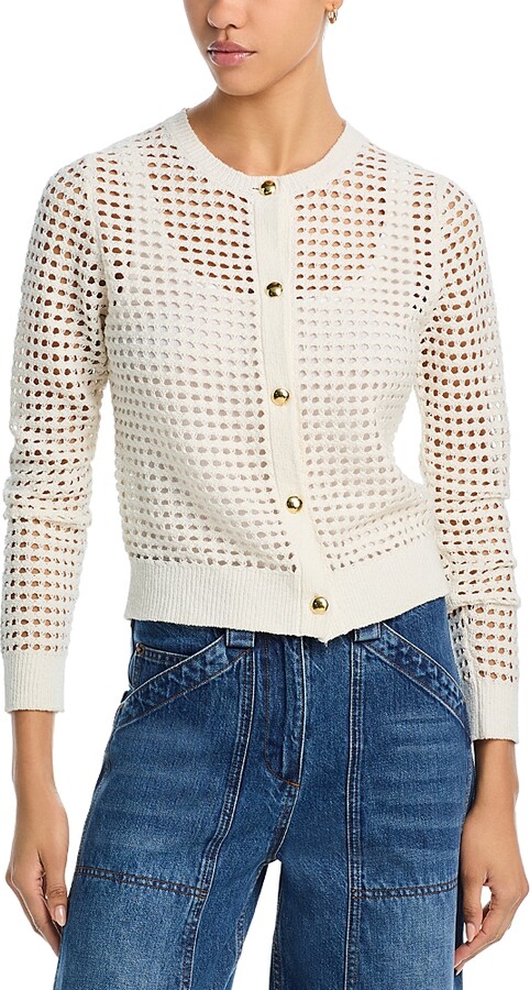 Rag & Bone Ezra Open Knit Cardigan